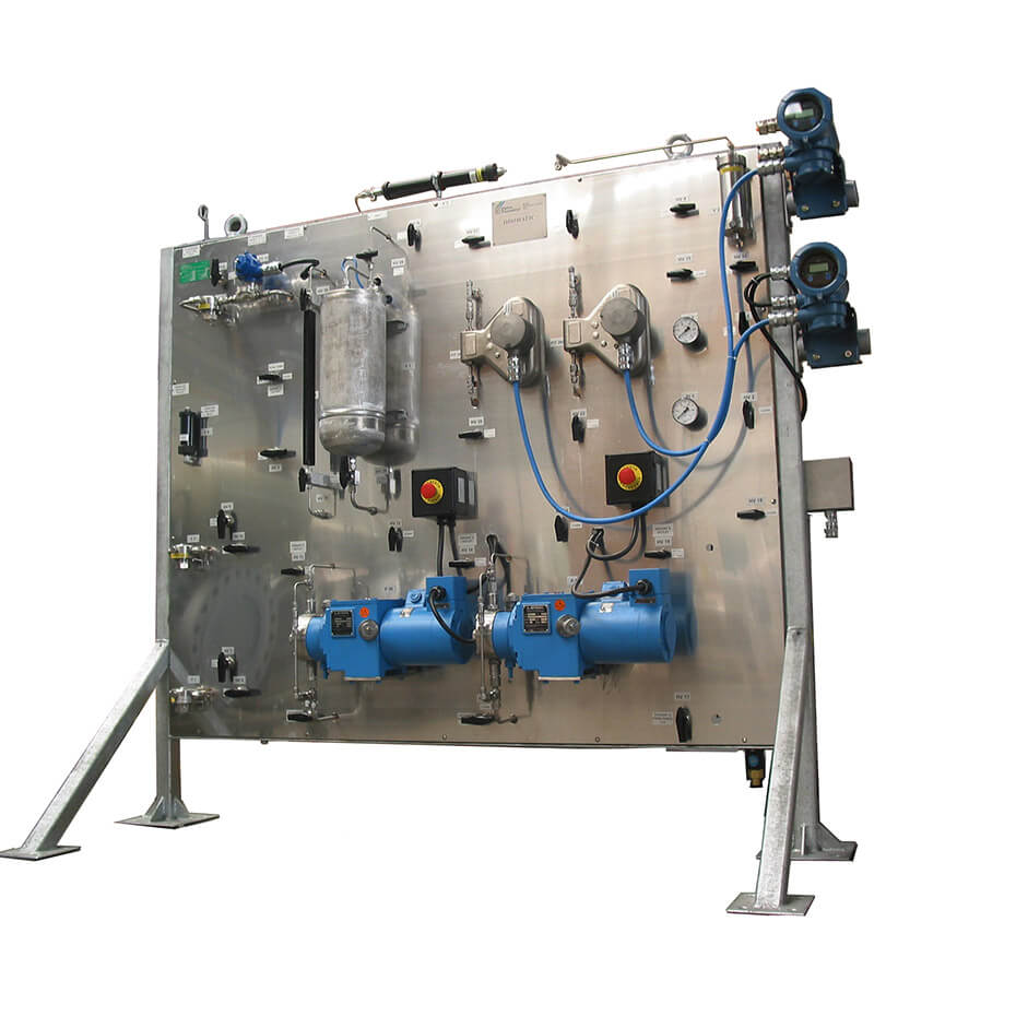 Odomatic - Electronic dosing odorizing pump system - Gas odorizing systems  - Pietro Fiorentini